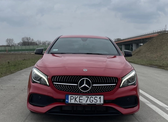 Mercedes-Benz CLA cena 87500 przebieg: 211520, rok produkcji 2017 z Kępno małe 137